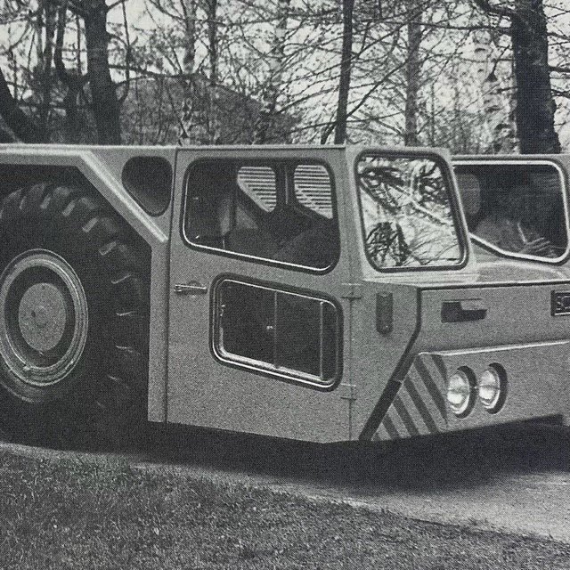 Flugschlepper mit erster Planetenachse 1970